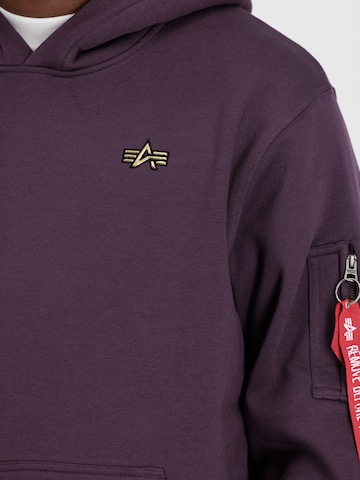 ALPHA INDUSTRIES Sweatshirt i lila