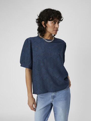 OBJECT Bluse 'EODORA' in Blau: predná strana