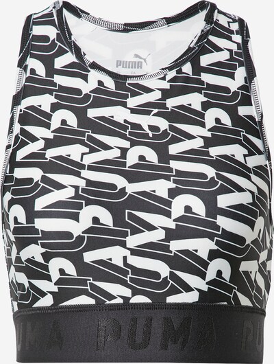 fekete / fehér PUMA Sport top, Termék nézet