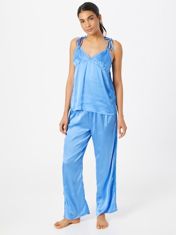 River Island Pyjama in Blauw: voorkant