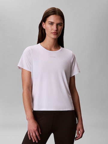 Calvin Klein Performance Shirt in White: front