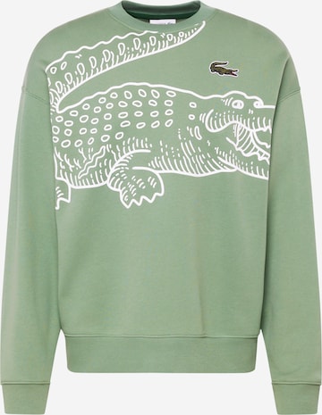 LACOSTESweater majica - zelena boja: prednji dio