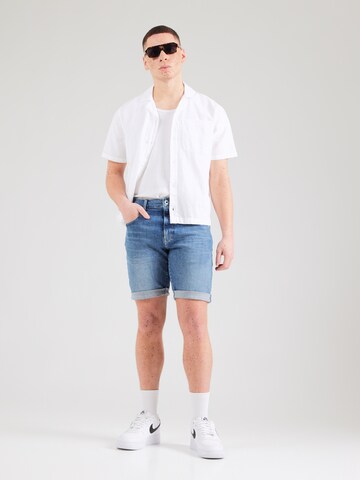 G-STAR Slimfit Jeans '3301' i blå