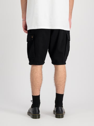 ALPHA INDUSTRIES Loosefit Kapsáče 'Aircraft' – černá