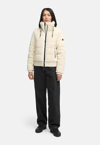 Veste d’hiver 'Schneepuder 14' NAVAHOO en blanc