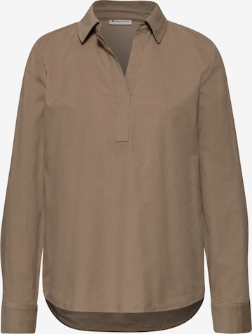 STREET ONE Bluse in Braun: Vorderseite