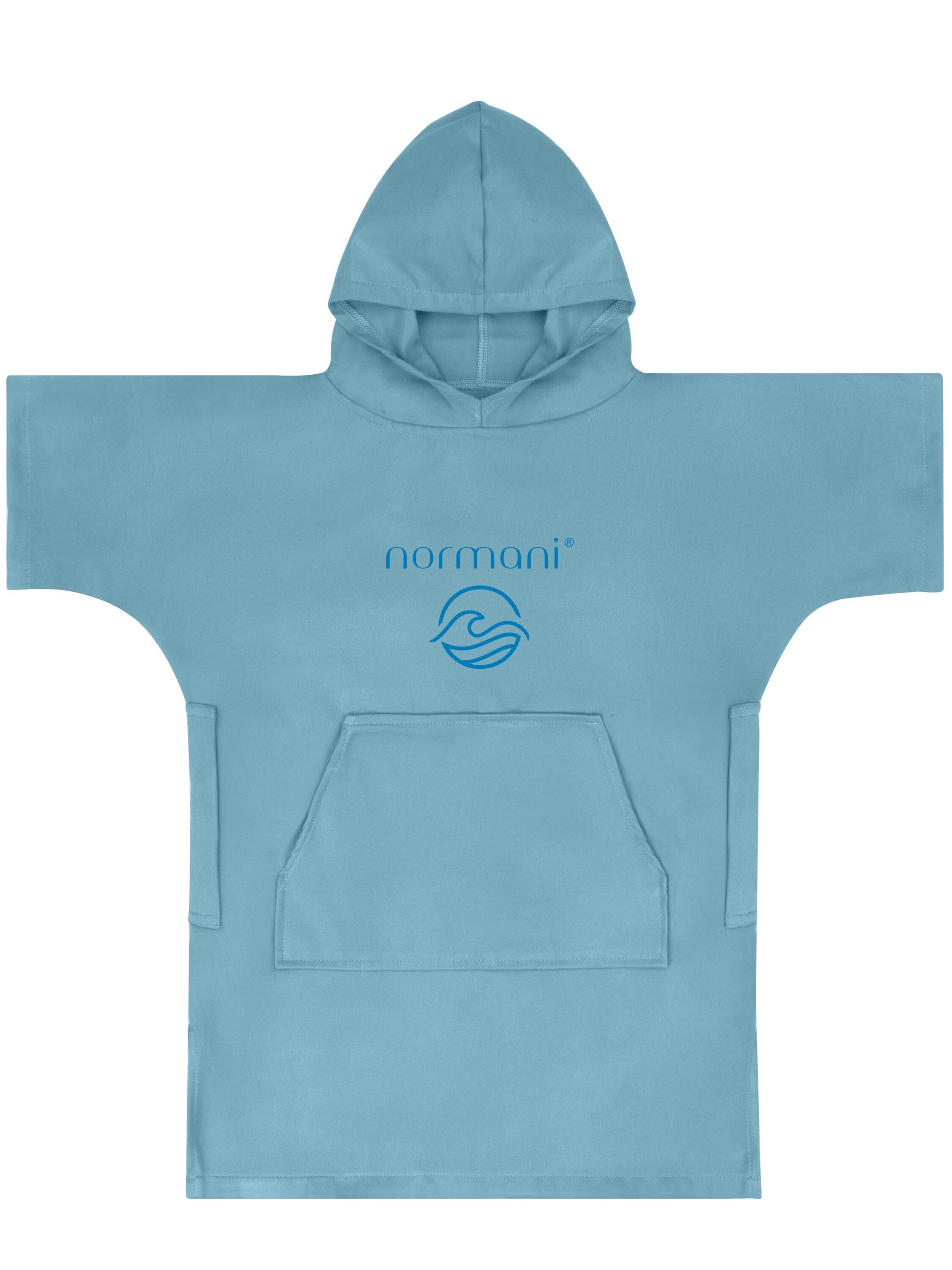 Peignoir 'Luquillo' normani en bleu : devant