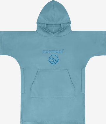 normani Bathrobe 'Luquillo' in Blue: front