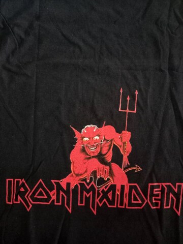 Maglietta 'Iron Maiden Number of the Beast Watermark  T-Shirt' di Iron Maiden in nero