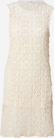 smėlio Hailys Megzta suknelė 'Ju44na': priekis