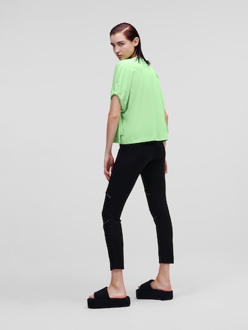 Karl Lagerfeld Тениска в зелено