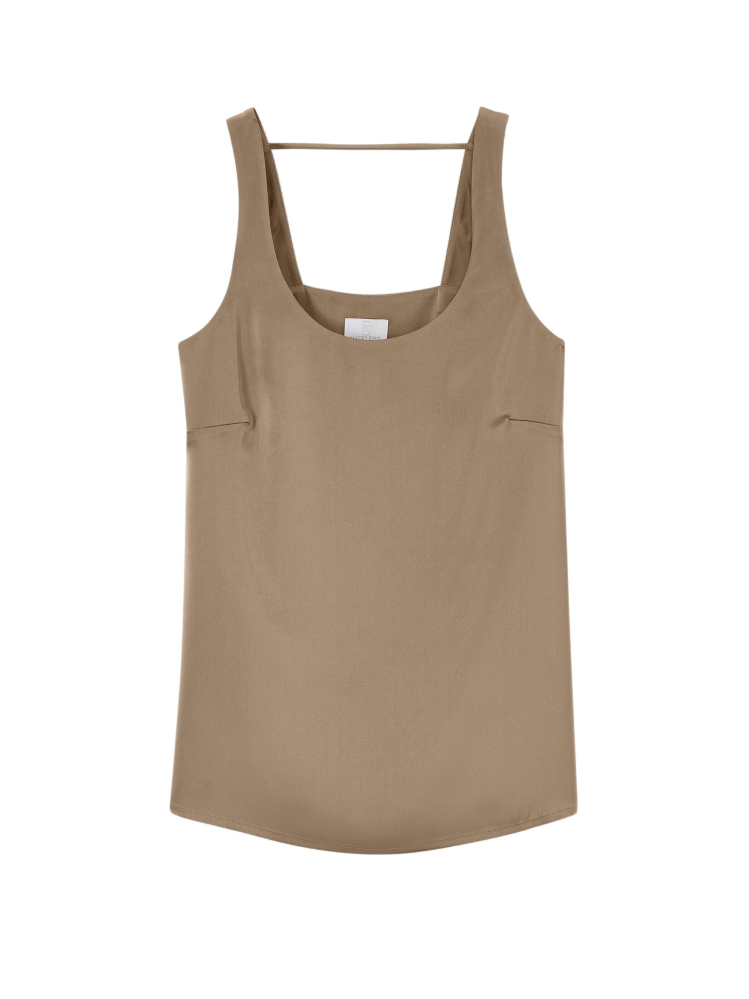 MADELEINE Top in Beige: front
