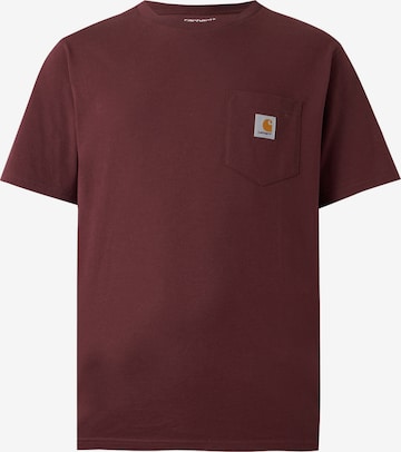 Carhartt WIPMajica - crvena boja: prednji dio
