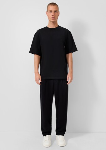 Regular Pantalon QS en noir