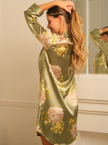 Orchibelle Nightgown in Green