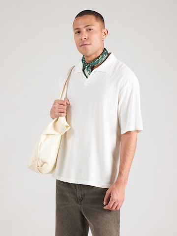 QS Poloshirt in Beige: Vorderseite