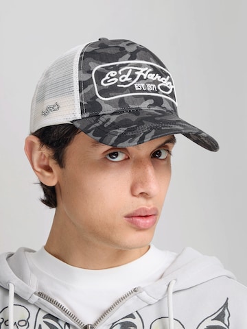 Ed Hardy Cap '1971' in Black: front