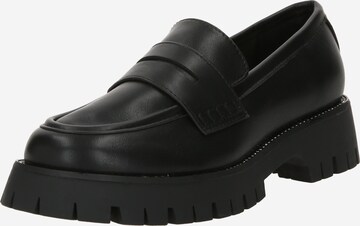 juoda River Island Loaferai 'CHUNKY DIAMANTE': priekis