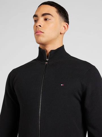 Vestes en maille TOMMY HILFIGER en noir