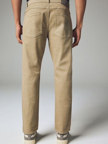 Coupe slim Jean Next en beige