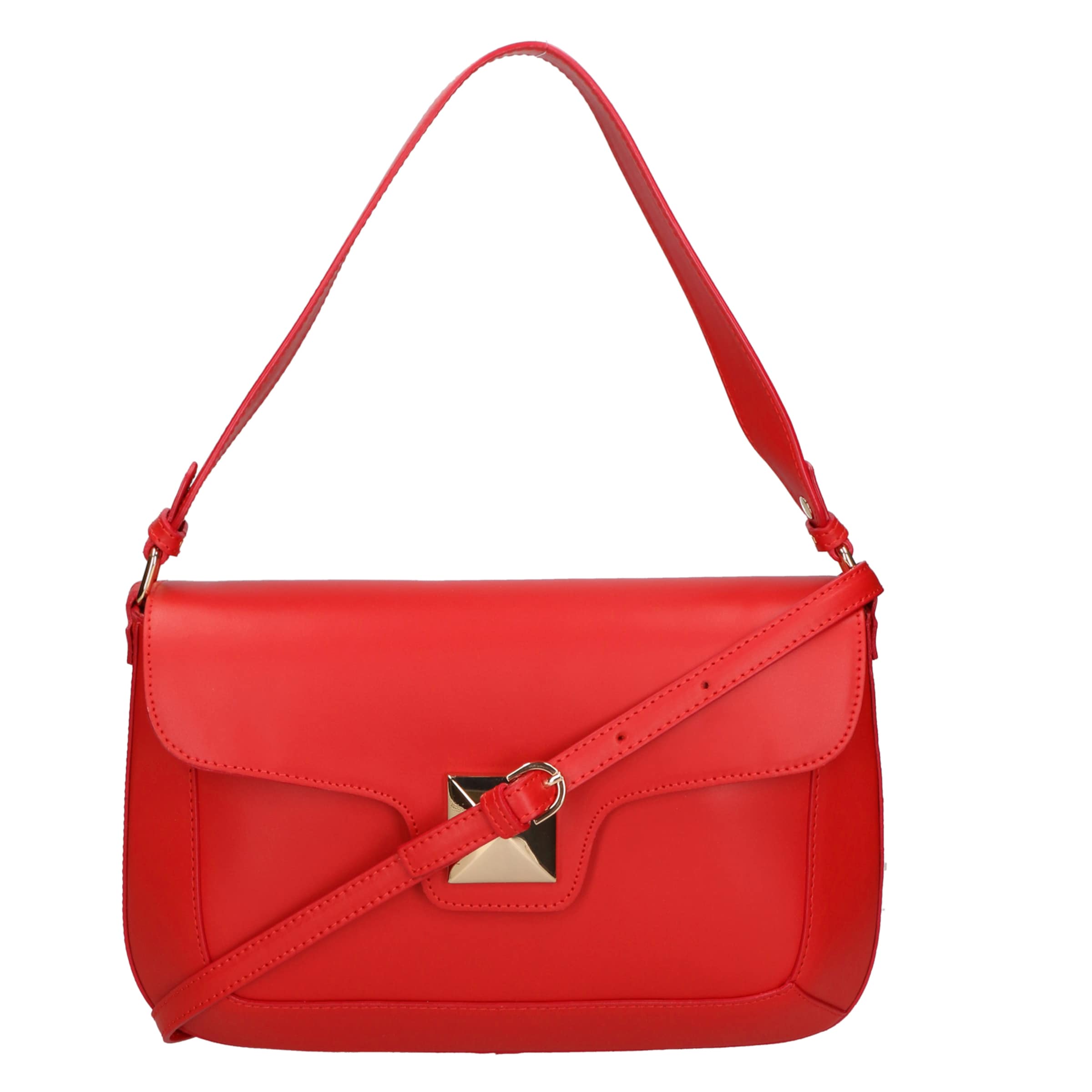 Sac bandoulière Gave Lux en rouge : devant