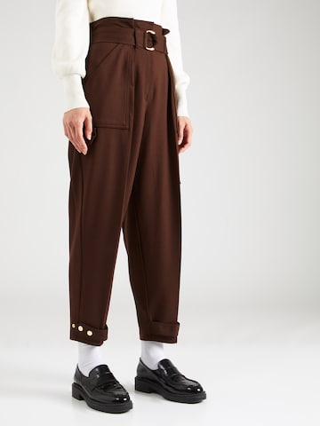 Regular Pantalon cargo 'ZAAK' Lauren Ralph Lauren en marron : devant