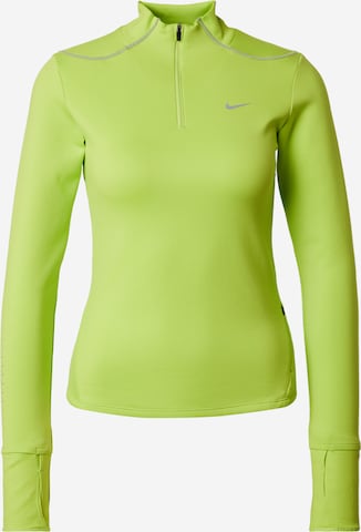 NIKE Λειτουργικό μπλουζάκι 'SWFT' σε πράσινο: μπροστά