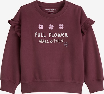 Marc O'Polo Sweatshirt in Red: front
