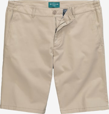 Boston Park Regular Trousers in Beige: front