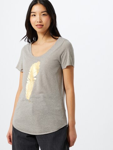 VERO MODA - Camiseta 'LUA' en gris: frente