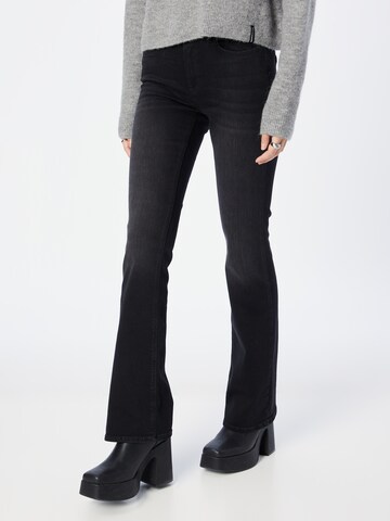 ONLY Flared Jeans 'BLUSH' in Schwarz: predná strana