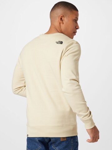 THE NORTH FACE Sweatshirt in Beige