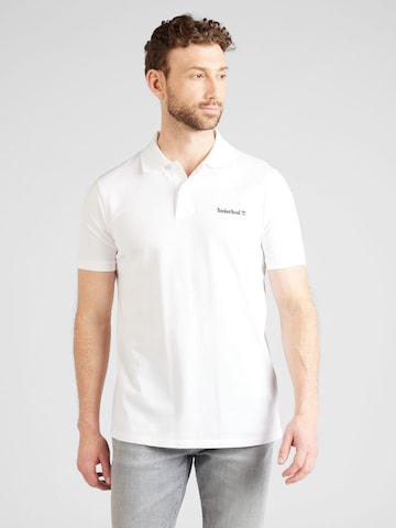 TIMBERLAND Μπλουζάκι σε λευκό: μπροστά