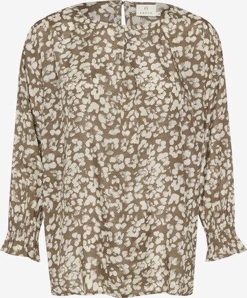 Kaffe Blouse in Beige: voorkant