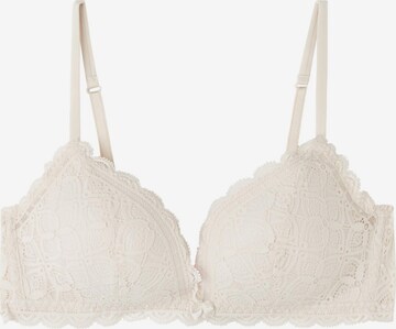 INTIMISSIMI Triangle Bra in White: front