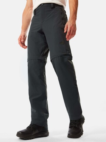 Regular Pantalon outdoor 'Exploration' THE NORTH FACE en gris