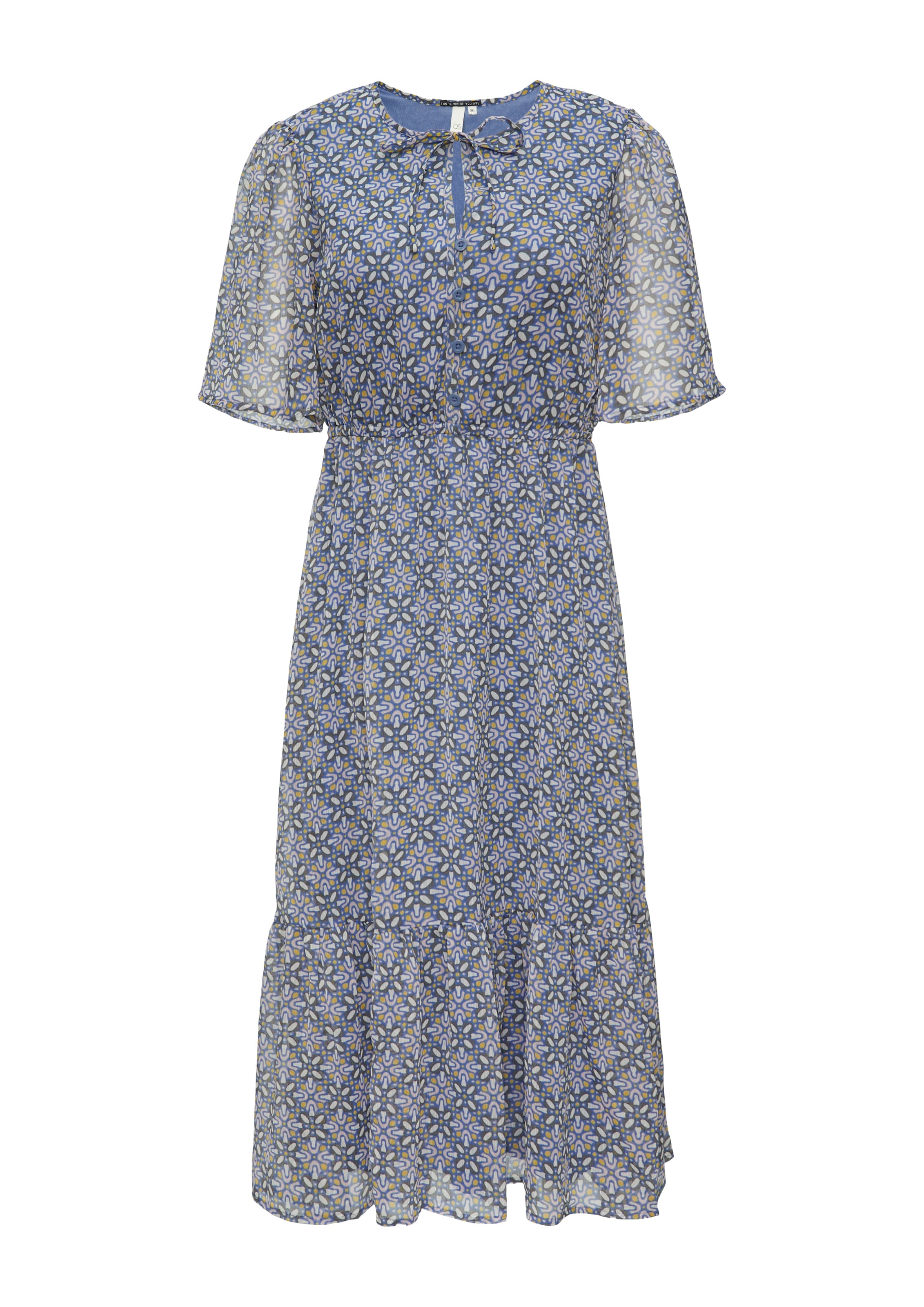 QS Dress in Blue: front