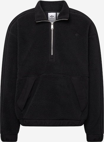ADIDAS ORIGINALS Sweatshirt 'Premium Essentials+' in Black: front