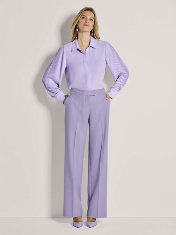 Loosefit Pantalon à plis MADELEINE en violet
