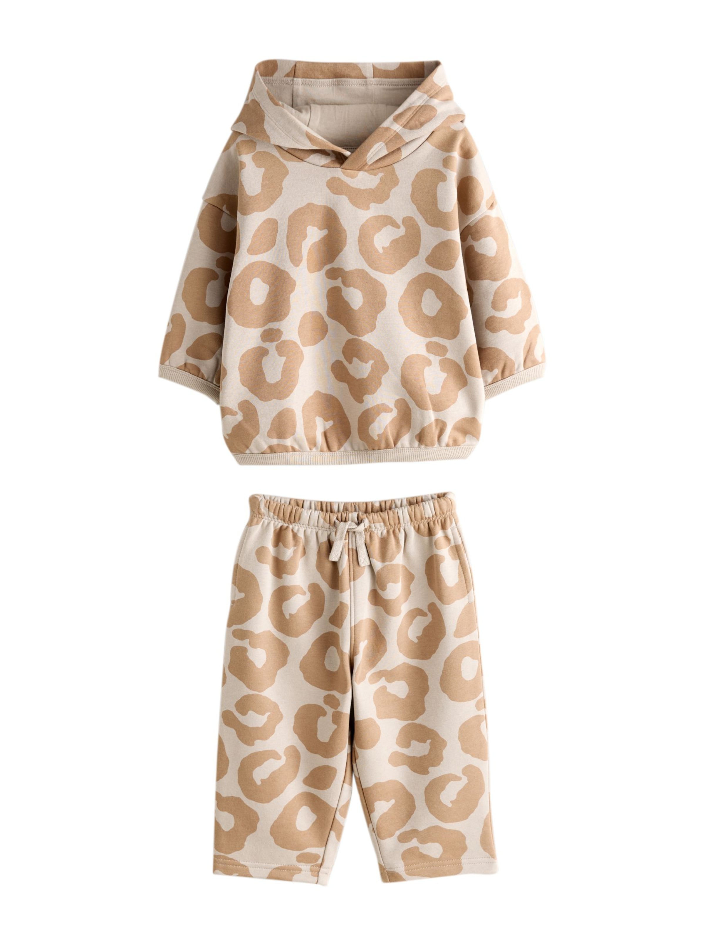 Next Облекло за бягане в бежово: отпред