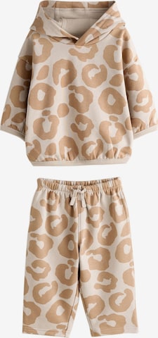 Next Облекло за бягане в бежово: отпред