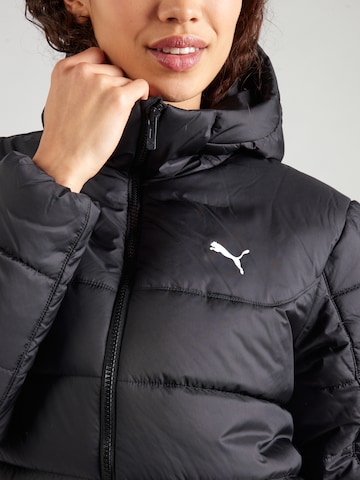 PUMA Спортивная куртка 'ESS' в Черный