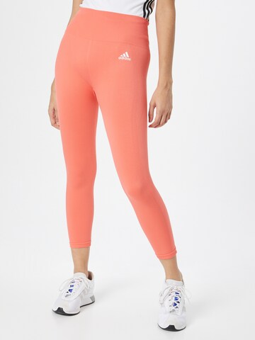 ADIDAS SPORTSWEAR Skinny Sportovní kalhoty – pink: přední strana