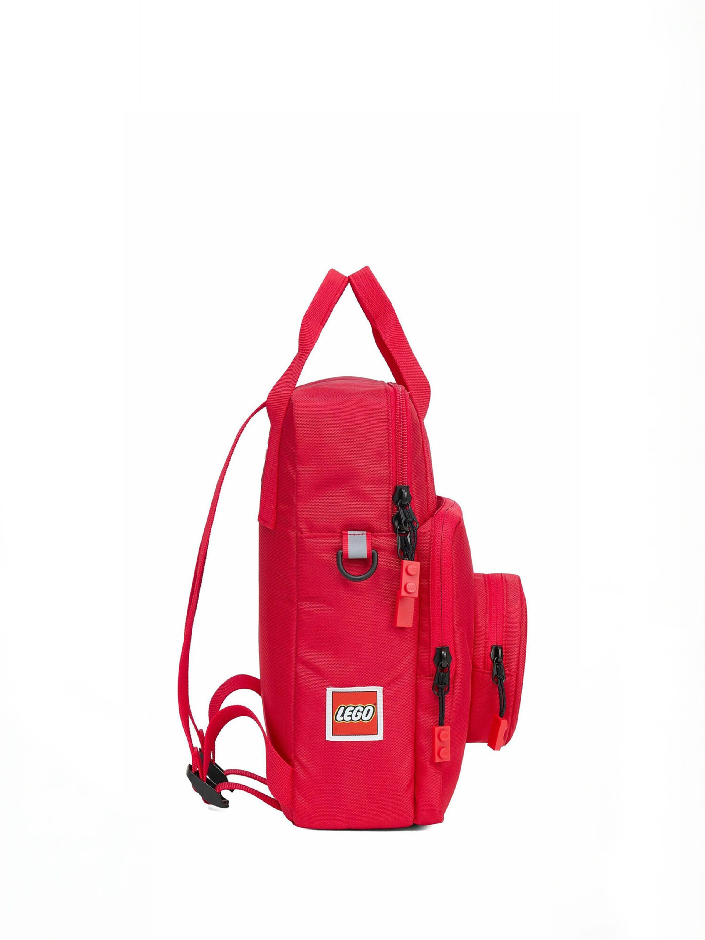 Sac ' Brick ' LEGO® Bags en rouge : sur le côté