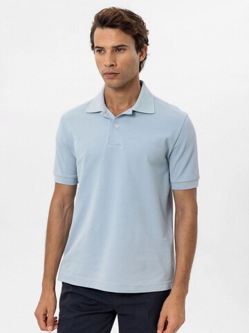 Antioch Poloshirt in Blau: Vorderseite