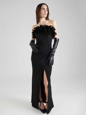 Sistaglam Evening Dress 'ISLA' in Black: front