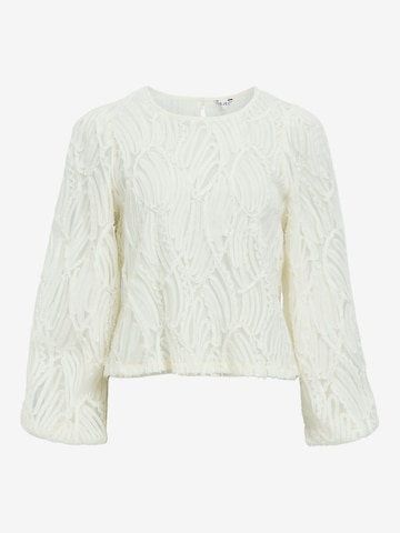Camicia da donna 'OBJLucie' di OBJECT in beige: frontale