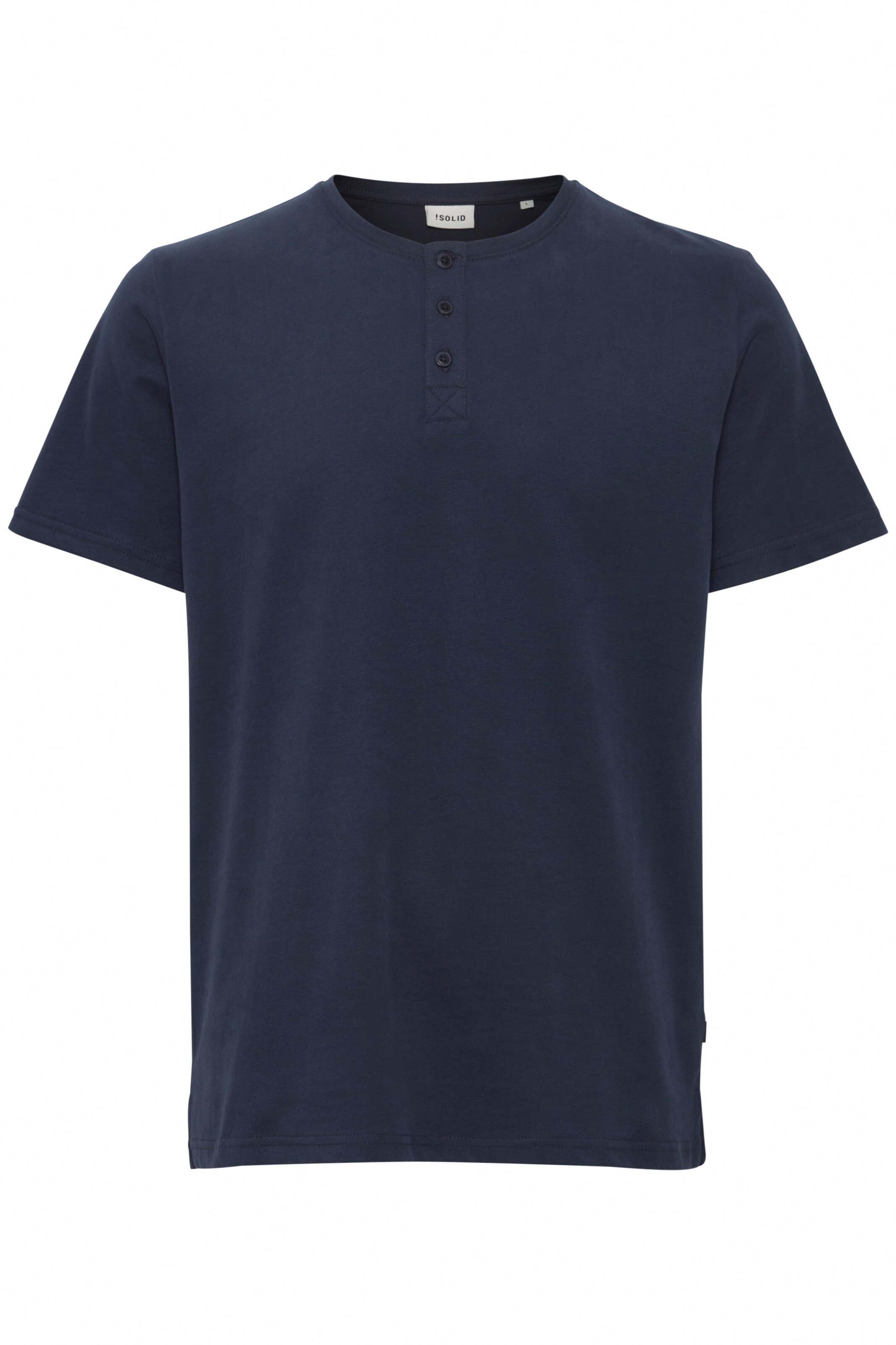 !Solid Shirt in Blauw: voorkant