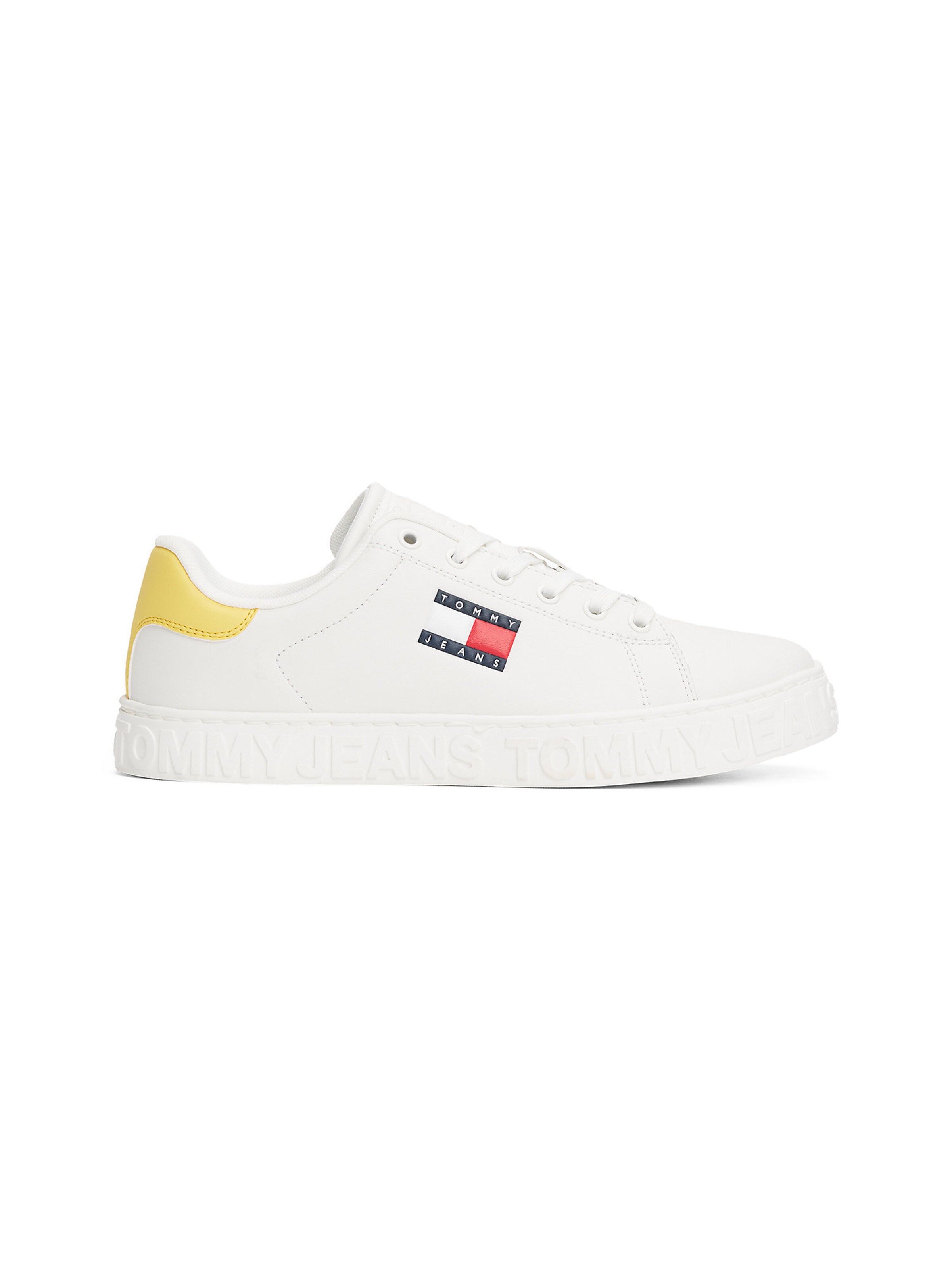 Tommy Jeans Sneaker 'Essential' in Weiß