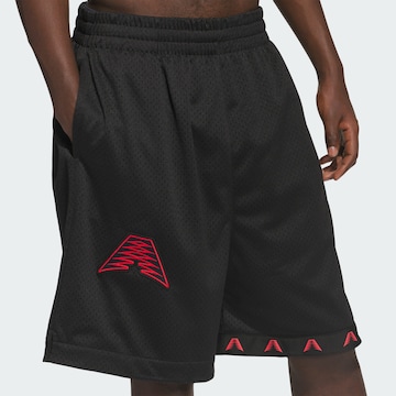 ADIDAS PERFORMANCE Baggy Sportbroek 'Anthony Edwards Foundation' in Zwart